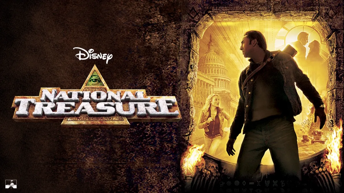 National Treasure poster — movie on Disney+