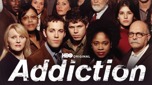 Addiction poster — movie on Max