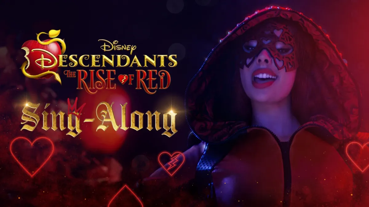 Descendants: The Rise of Red Sing-Along poster — movie on Disney+