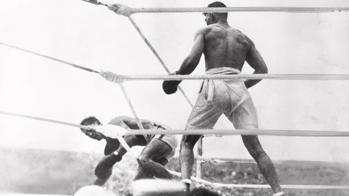 Dempsey vs Carpentier poster — movie on Disney+