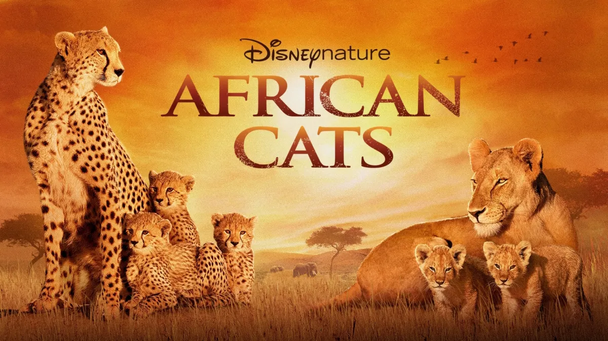 African Cats poster — movie on Disney+