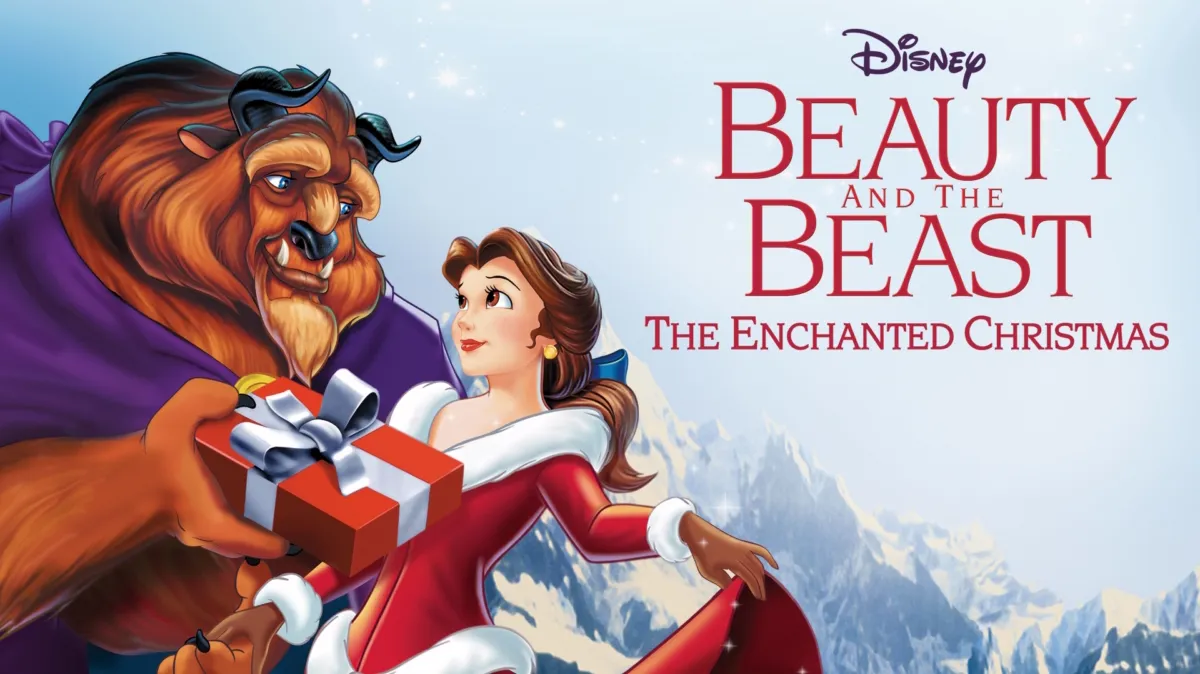 Beauty and the Beast: The Enchanted Christmas poster — movie on Disney+
