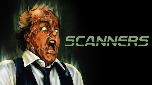 Scanners poster — movie on Max