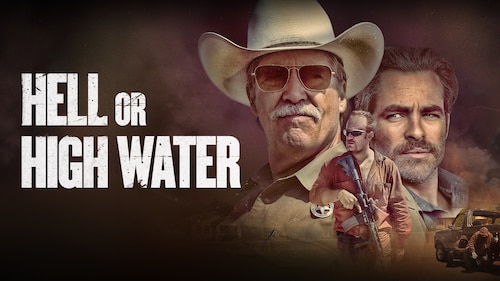 Hell or High Water poster — movie on Max