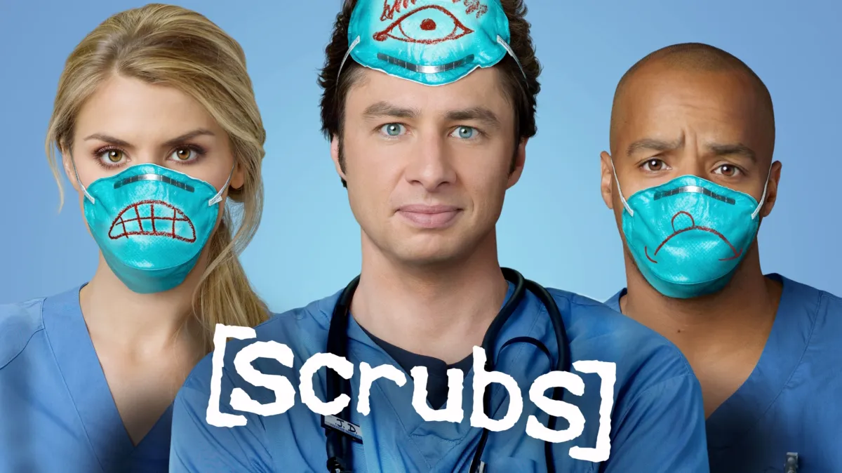 Scrubs (2001) poster — TV series on Disney+