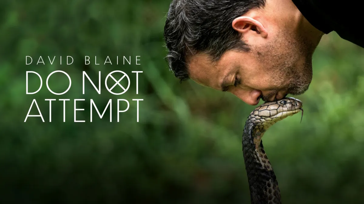 David Blaine Do Not Attempt poster — TV series on Disney+