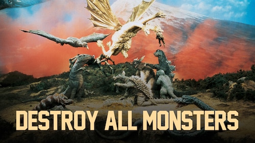 Destroy All Monsters poster — movie on Max