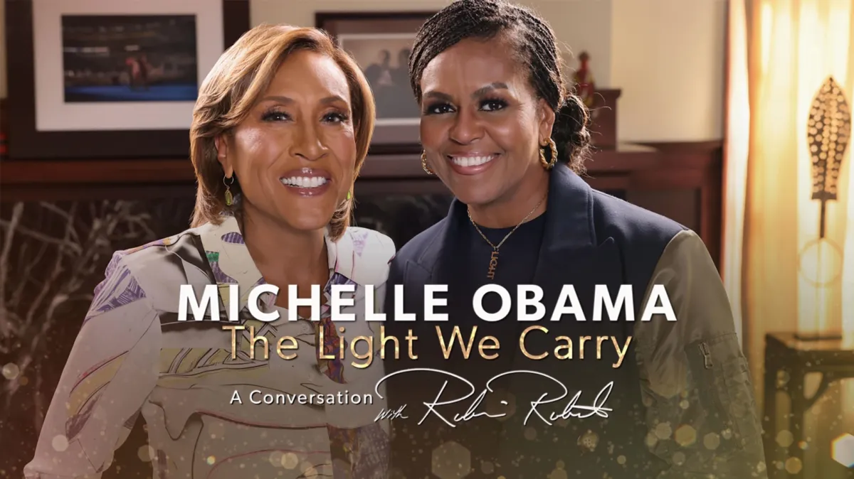 Michelle Obama: The Light We Carry -- A Conversation With Robin Roberts poster — TV series on Disney+