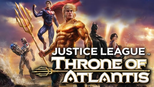 Justice League: Throne of Atlantis poster — movie on Max
