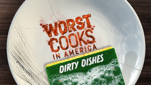 Worst Cooks in America: Dirty Dishes poster — TV series on Max