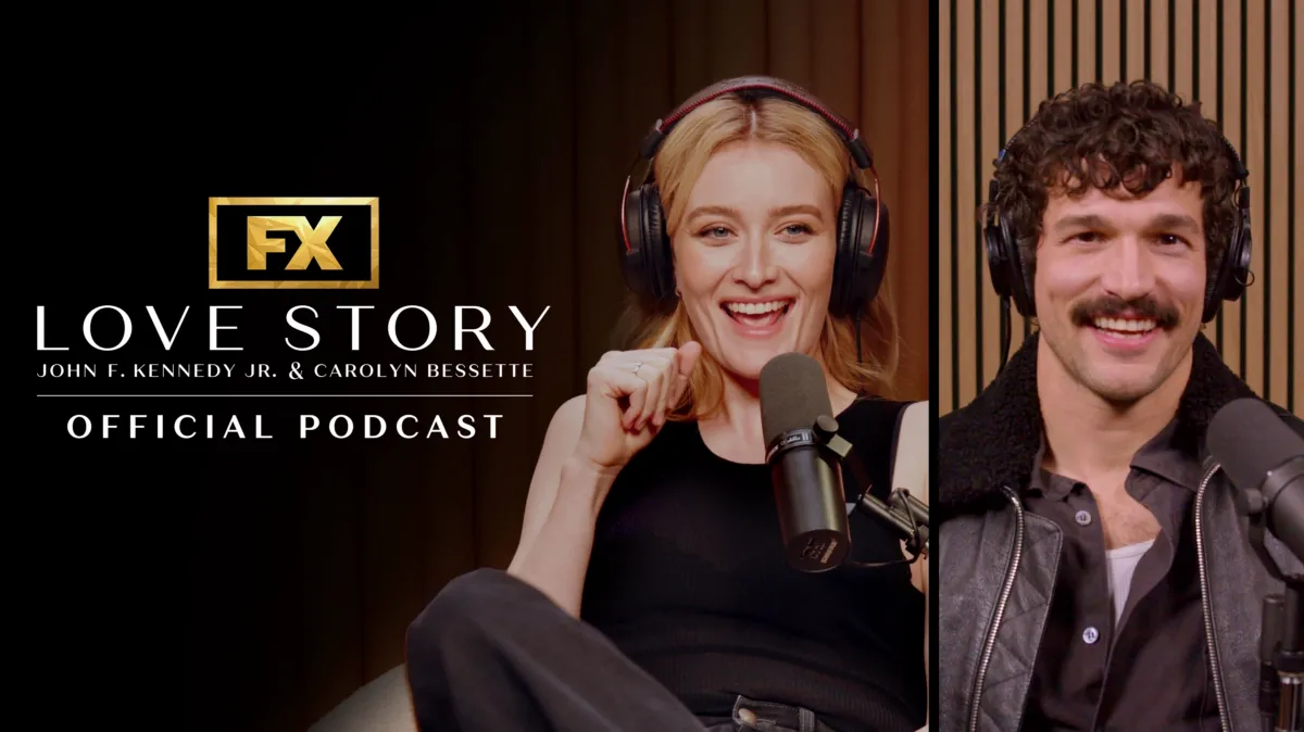 Love Story: John F. Kennedy Jr. & Carolyn Bessette Official Podcast poster — TV series on Disney+