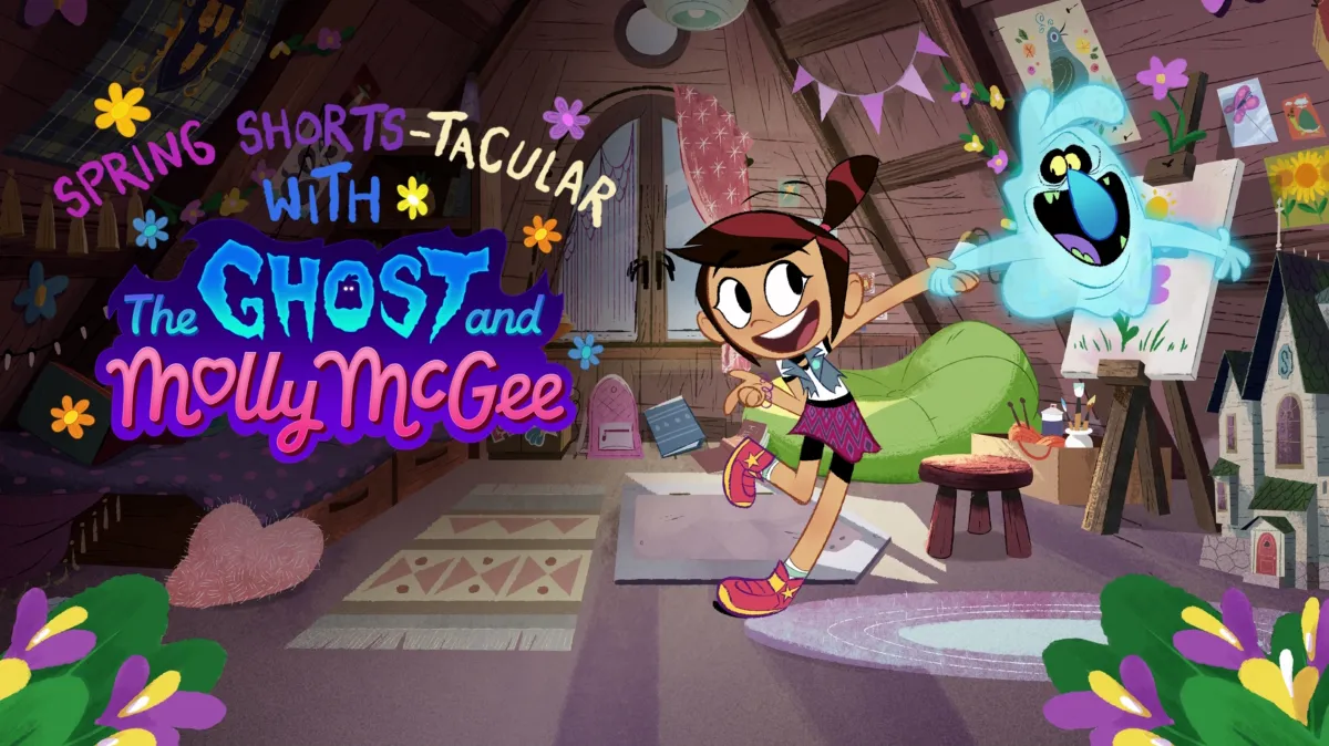 Spring Shorts-tacular with The Ghost and Molly McGee poster — movie on Disney+