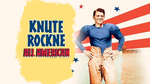Knute Rockne All American poster — movie on Max