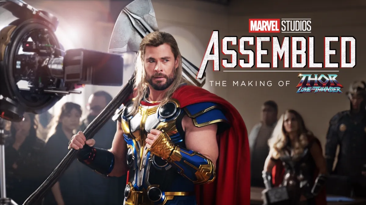 Assembled: The Making of Thor: Love and Thunder poster — movie on Disney+
