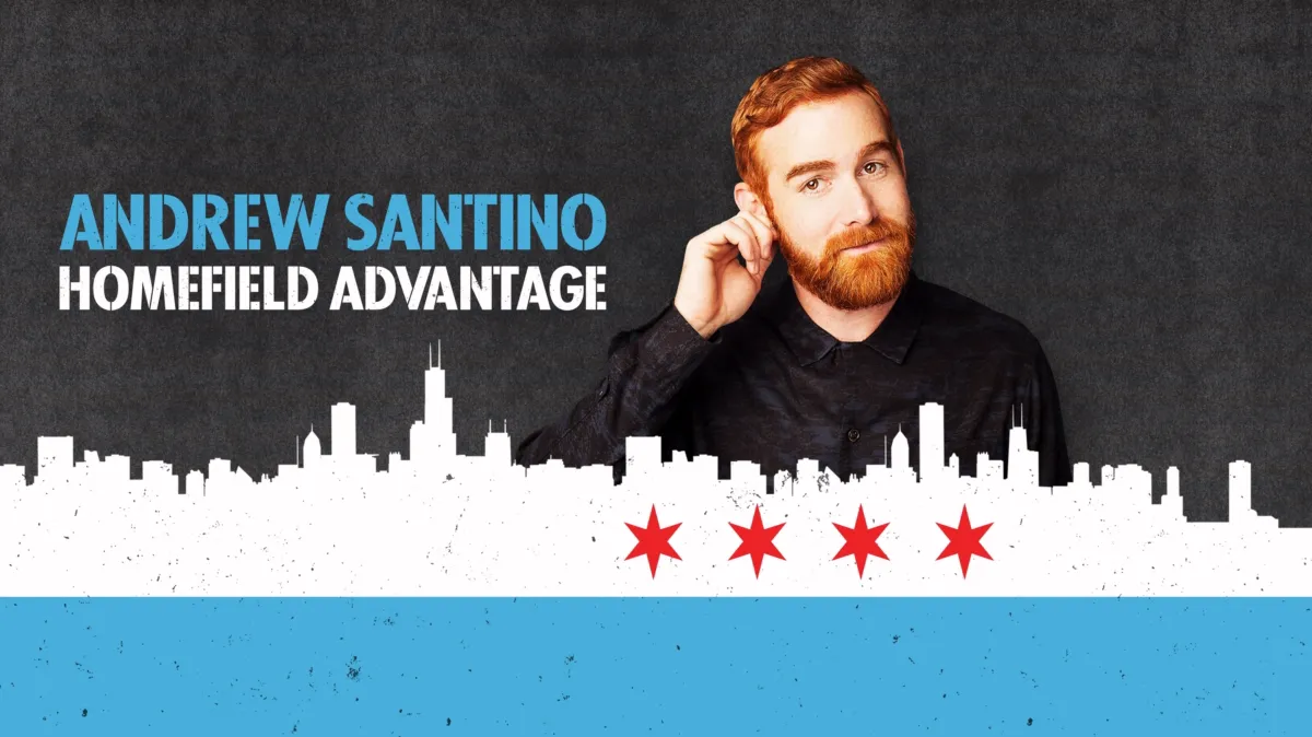 Andrew Santino: Homefield Advantage poster — movie on Disney+