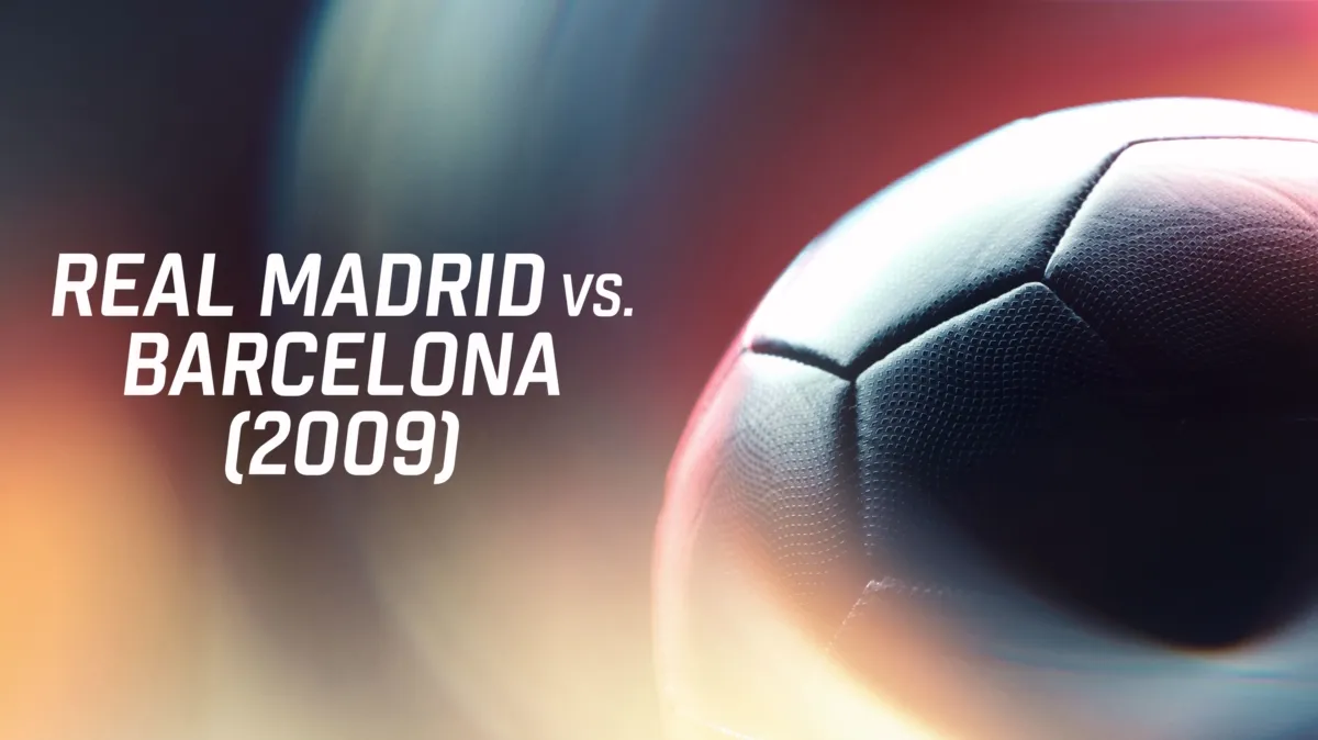 Real Madrid vs. Barcelona (2009) poster — movie on Disney+