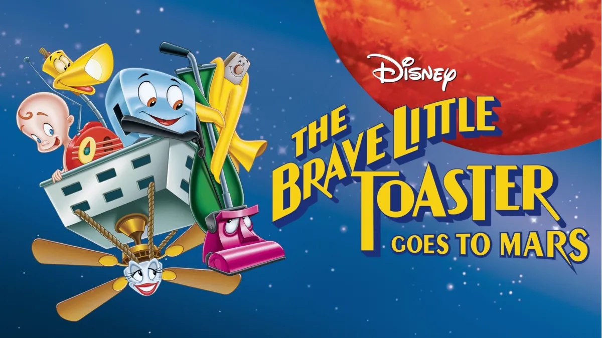 The Brave Little Toaster Goes to Mars poster — movie on Disney+