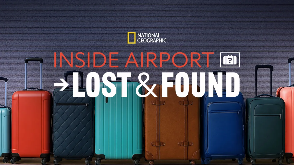 Inside Airport Lost & Found poster — TV series on Disney+