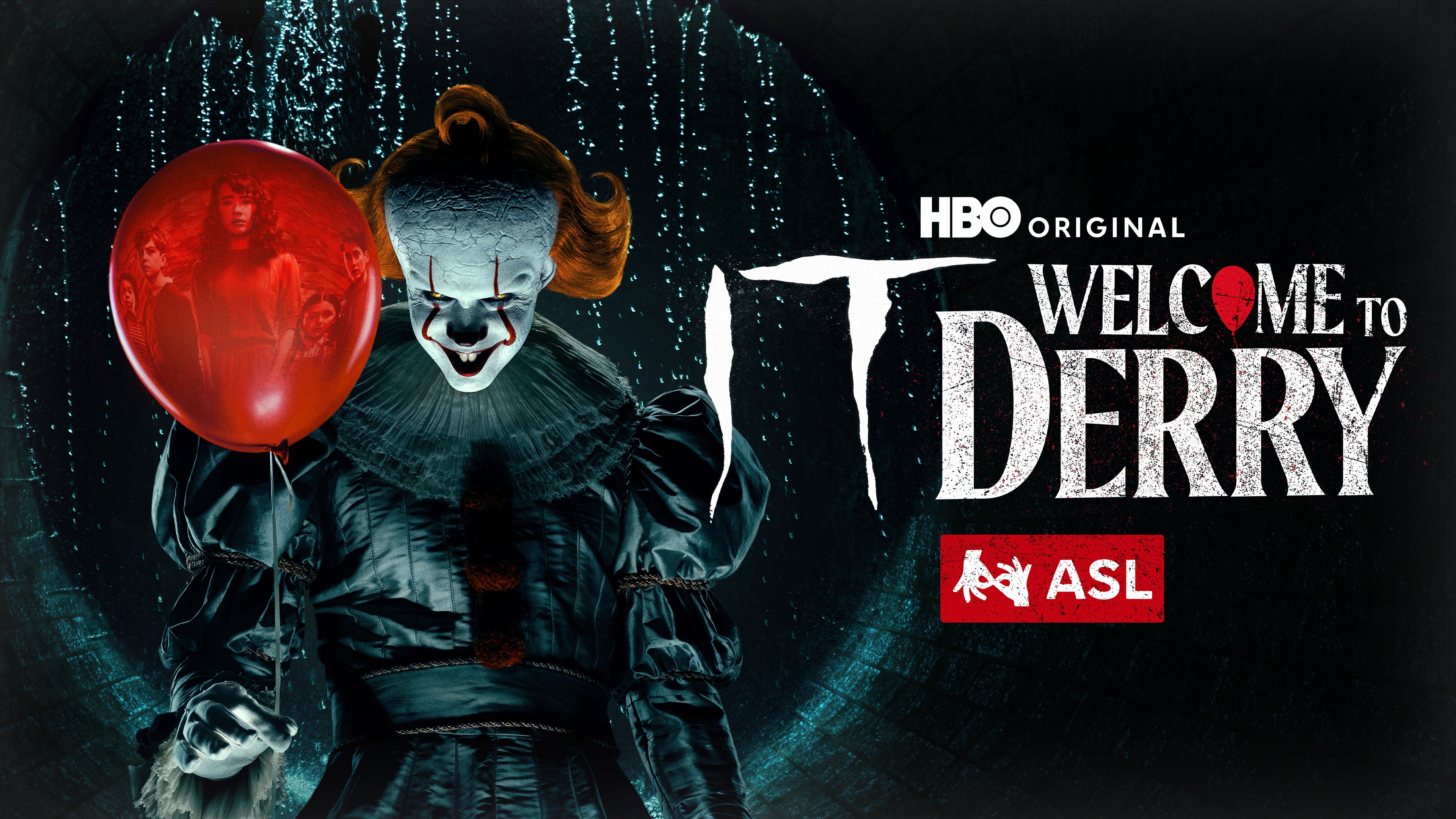 IT: Welcome to Derry (with ASL) poster — TV series on Max
