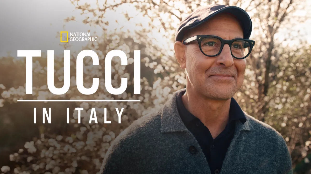 Tucci in Italy poster — TV series on Disney+