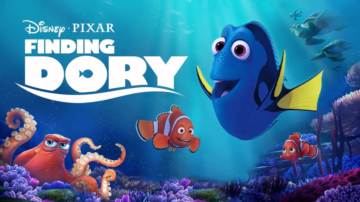 Finding Dory poster — movie on Disney+