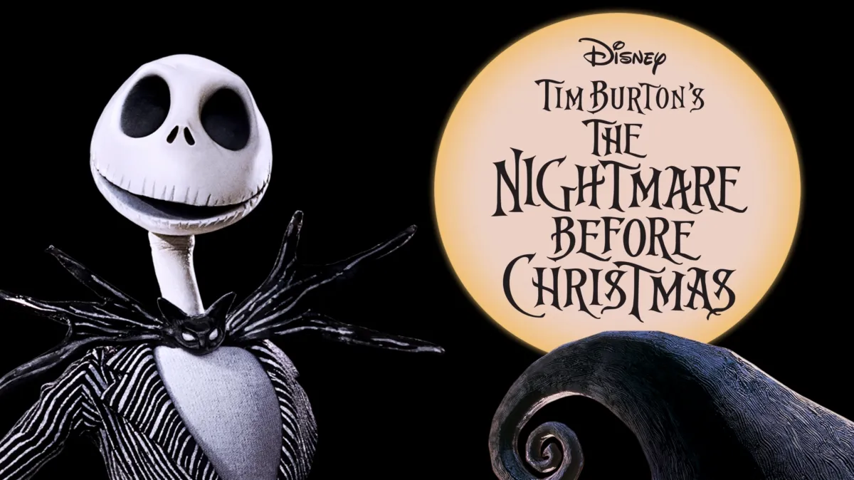 Tim Burton’s The Nightmare Before Christmas poster — movie on Disney+