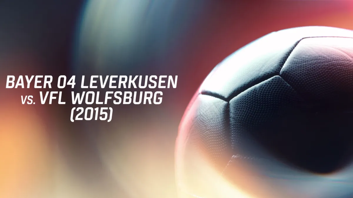 Bayer 04 Leverkusen vs. Vfl Wolfsburg poster — movie on Disney+