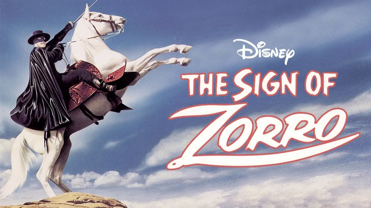 The Sign of Zorro poster — movie on Disney+