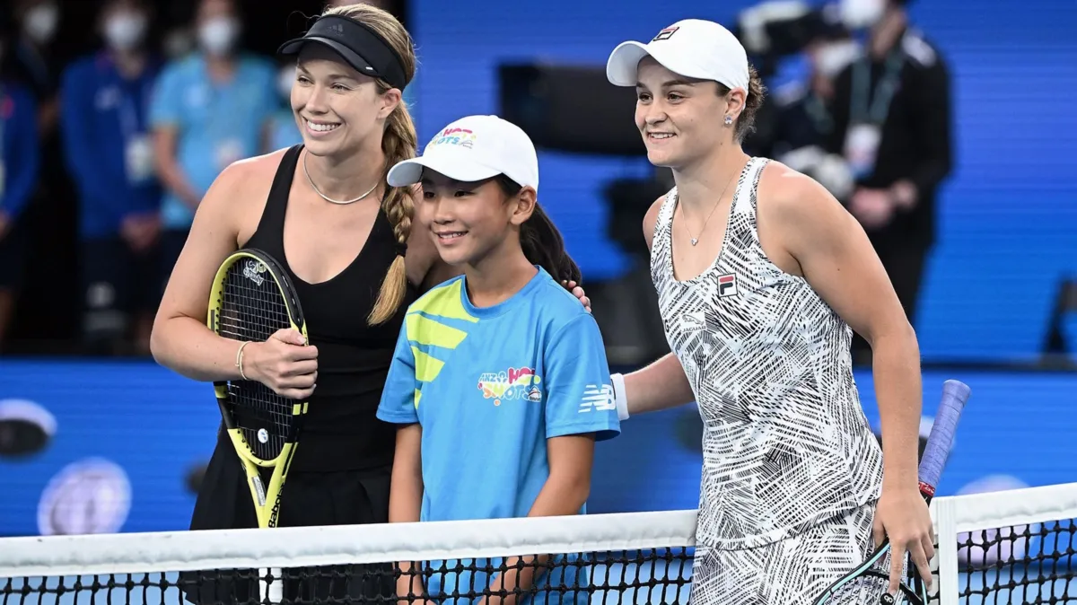2022 Women's Final: Barty vs. Collins poster — movie on Disney+