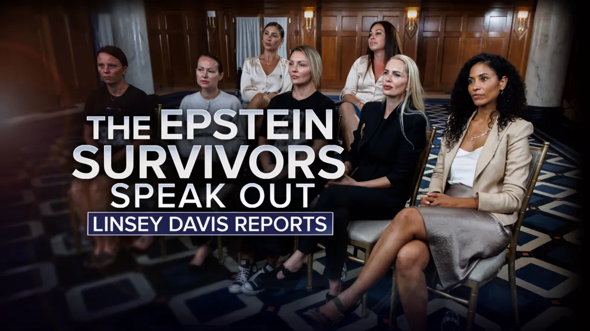 Linsey Davis Reports: The Epstein Victims Speak Out poster — TV series on Disney+
