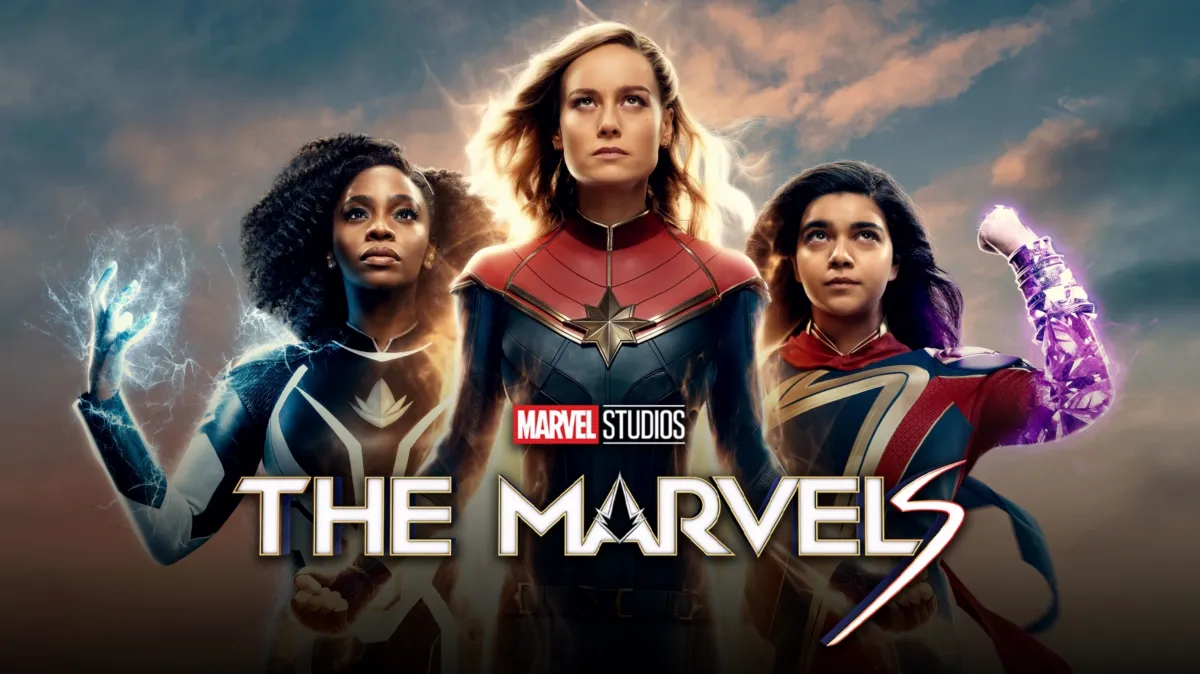 The Marvels poster — movie on Disney+