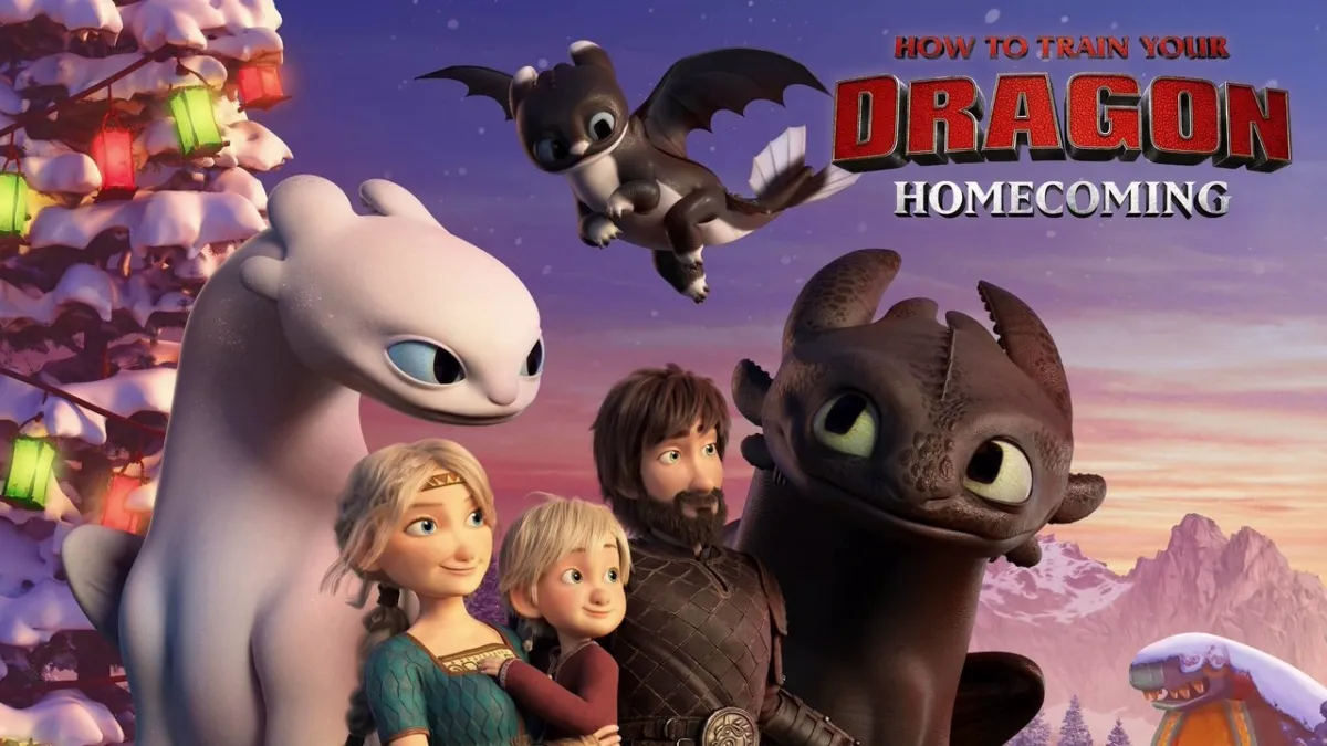 How to Train Your Dragon: Homecoming poster — TV series on Disney+