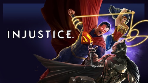 Injustice poster — movie on Max
