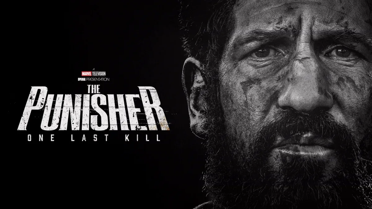 A Marvel Television Special Presentation — The Punisher: One Last Kill poster — movie on Disney+