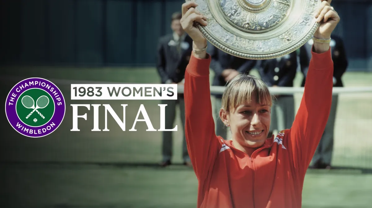 1983 Women's Wimbledon Final poster — movie on Disney+