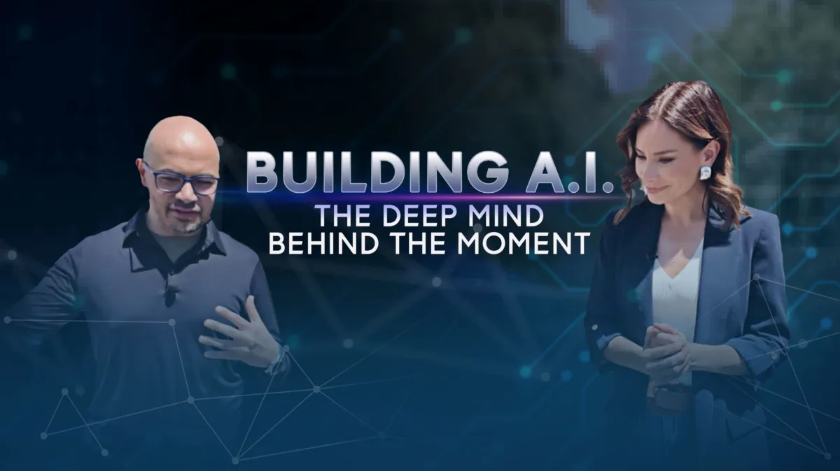 Building A.I.: The Deep Mind Behind the Moment poster — TV series on Disney+