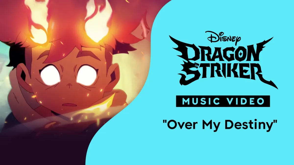 "Over My Destiny" | Dragon Striker Music Video poster — movie on Disney+
