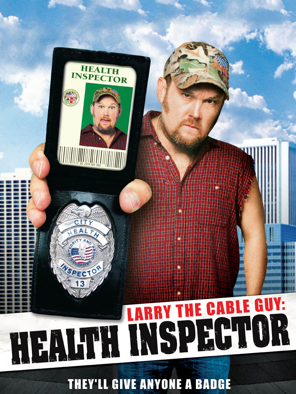Larry the Cable Guy: Health Inspector poster — movie on Prime Video