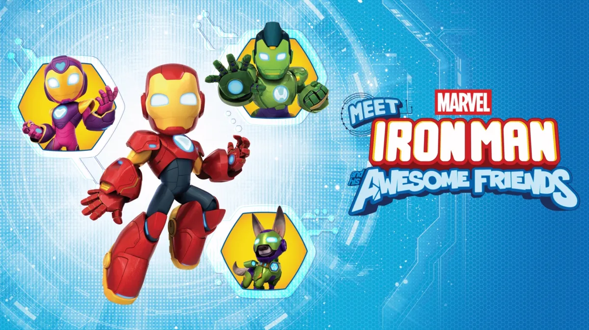 Meet Iron Man and His Awesome Friends poster — TV series on Disney+