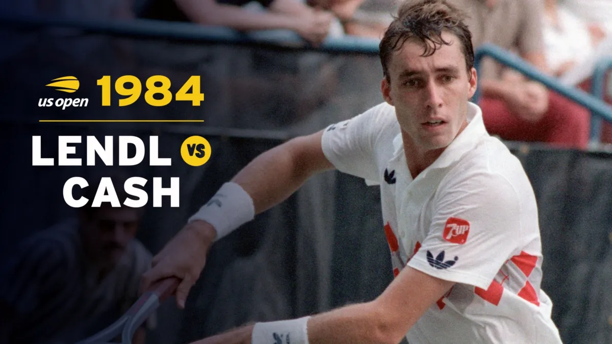 1984 Lendl v Cash poster — movie on Disney+
