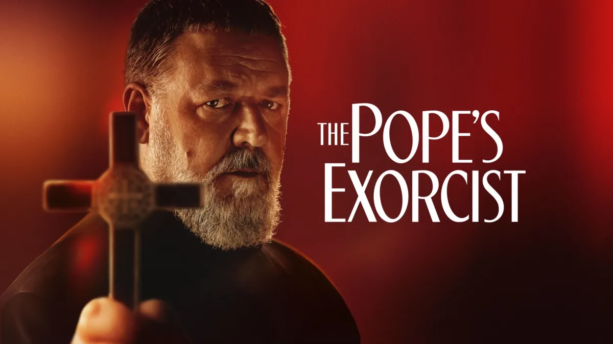 The Pope’s Exorcist poster — movie on Disney+
