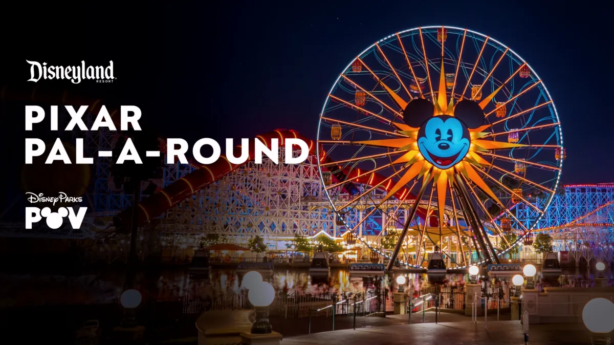 Pixar Pal-A-Round | Disneyland Resort poster — movie on Disney+