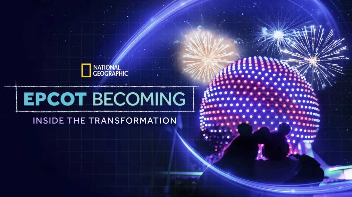 EPCOT Becoming: Inside the Transformation poster — movie on Disney+