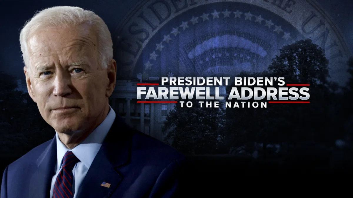 President Biden’s Farewell Address to the Nation poster — TV series on Disney+