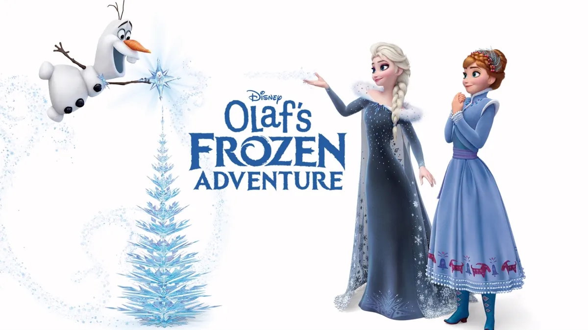 Olaf's Frozen Adventure poster — movie on Disney+