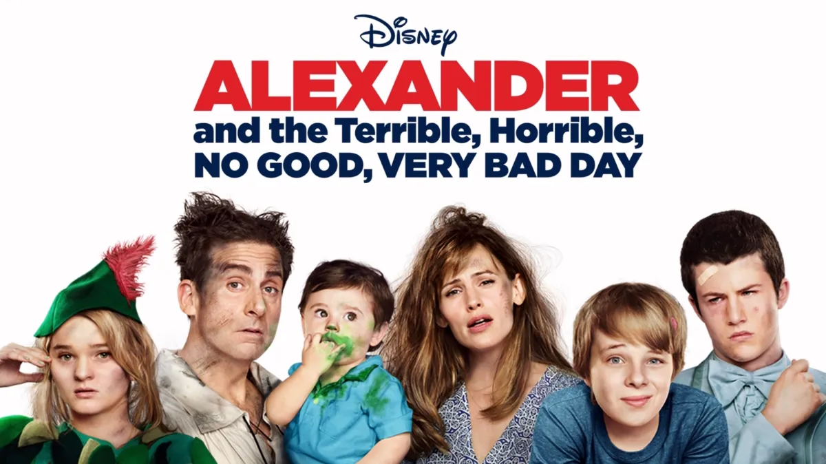 Alexander and the Terrible, Horrible, No Good, Very Bad Day poster — movie on Disney+
