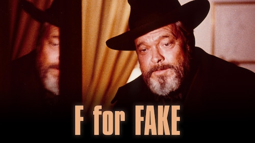 F for Fake poster — movie on Max