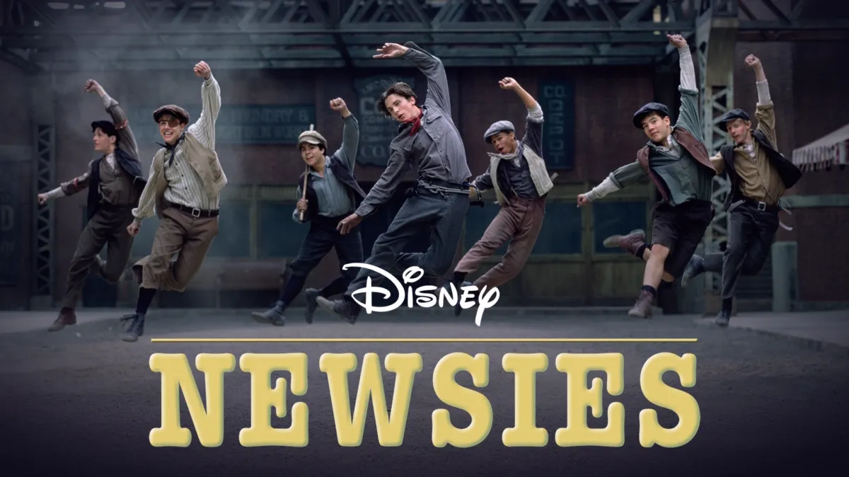Newsies poster — movie on Disney+