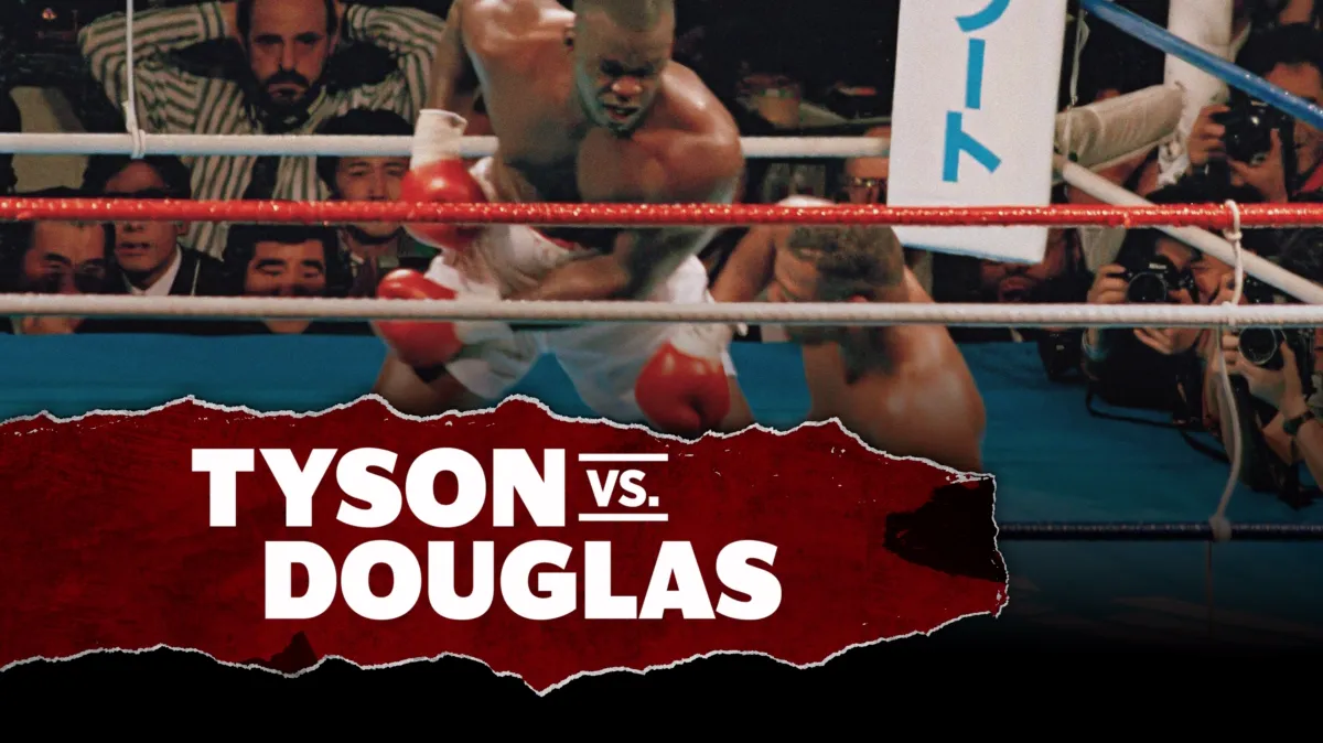 Tyson vs Douglas poster — movie on Disney+