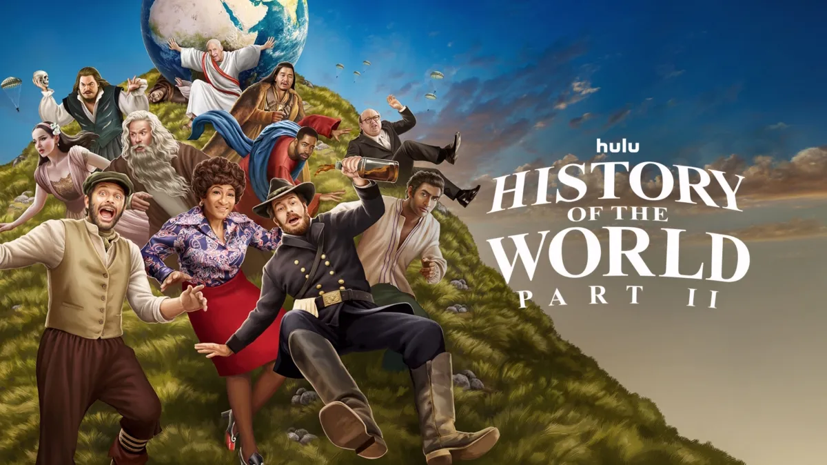 History of the World, Part II poster — TV series on Disney+